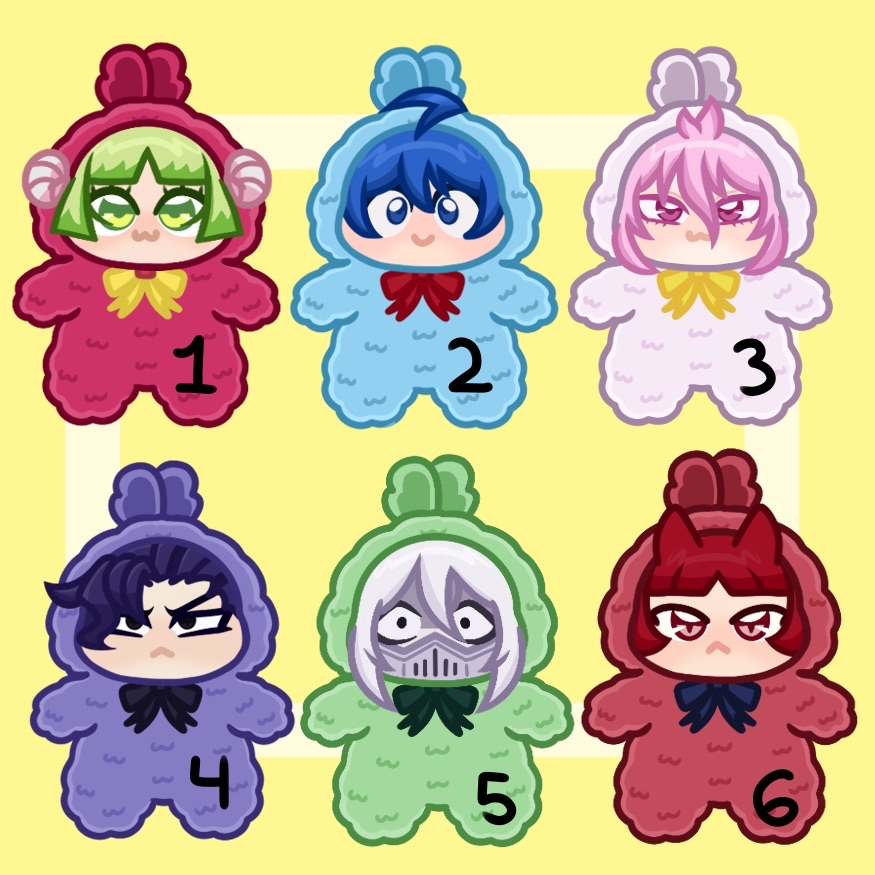Iru-kun Acrylic Keychains