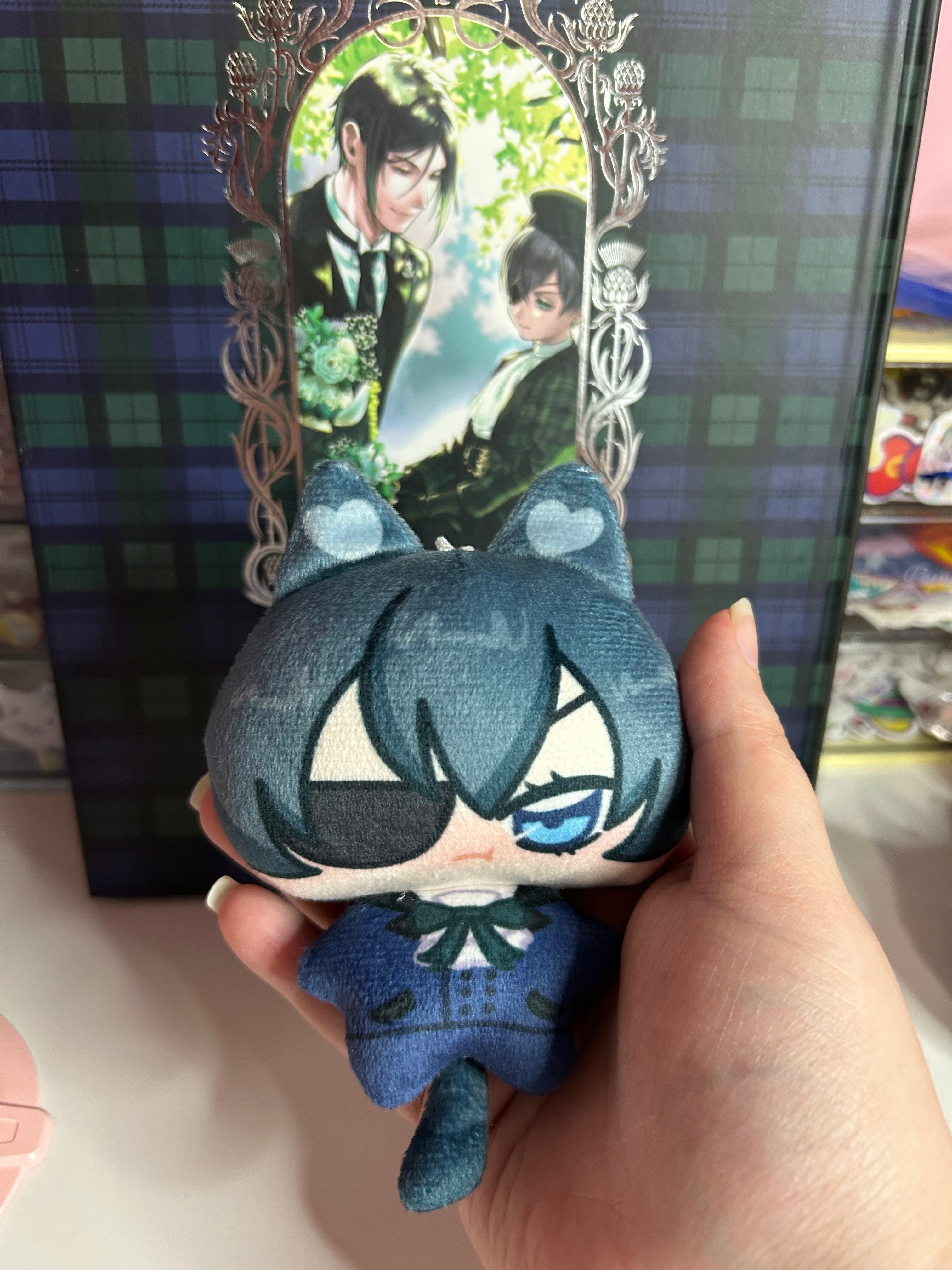 Black Butler Plush Keychains