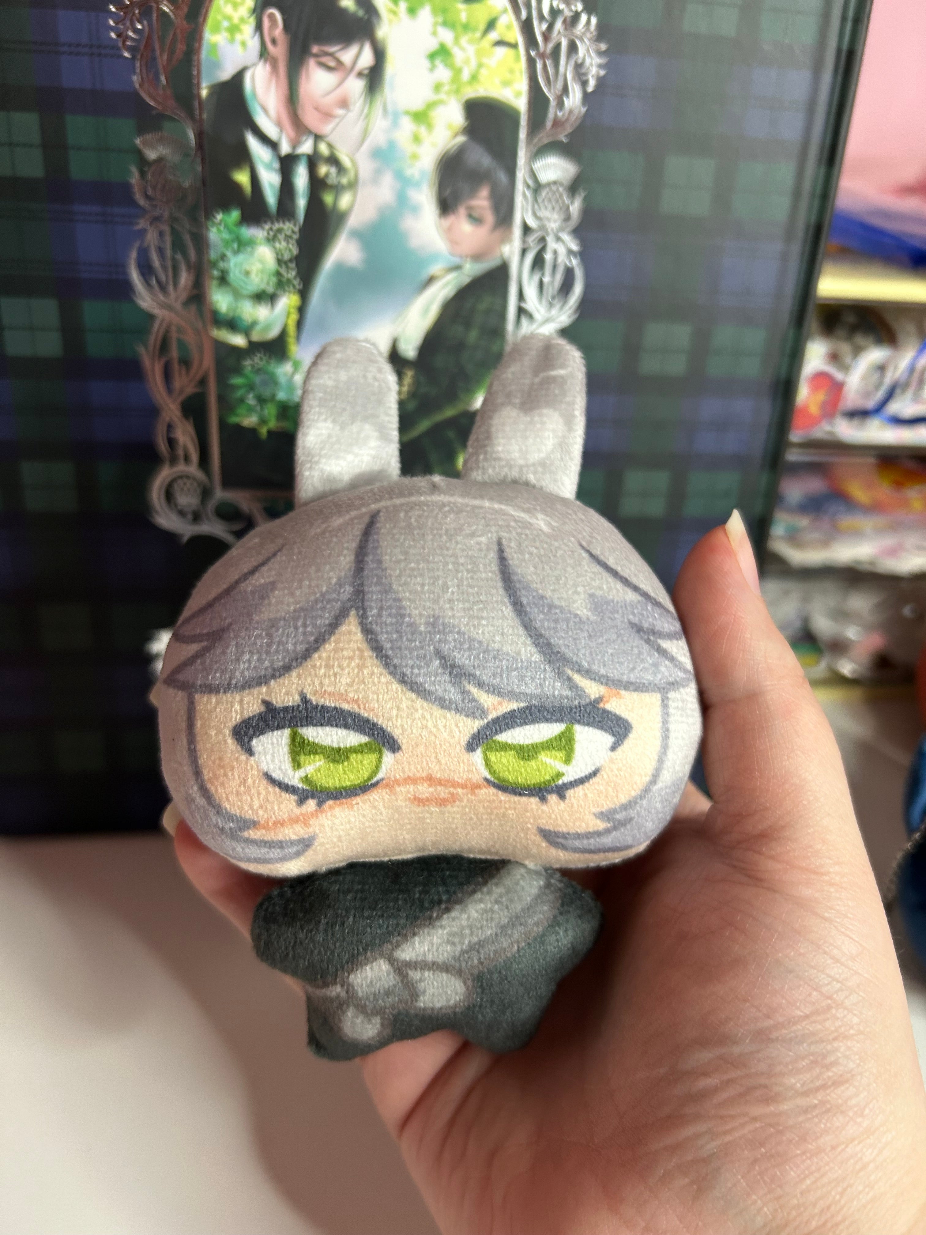 Black Butler Plush Keychains