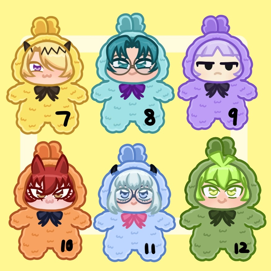 Iru-kun Acrylic Keychains