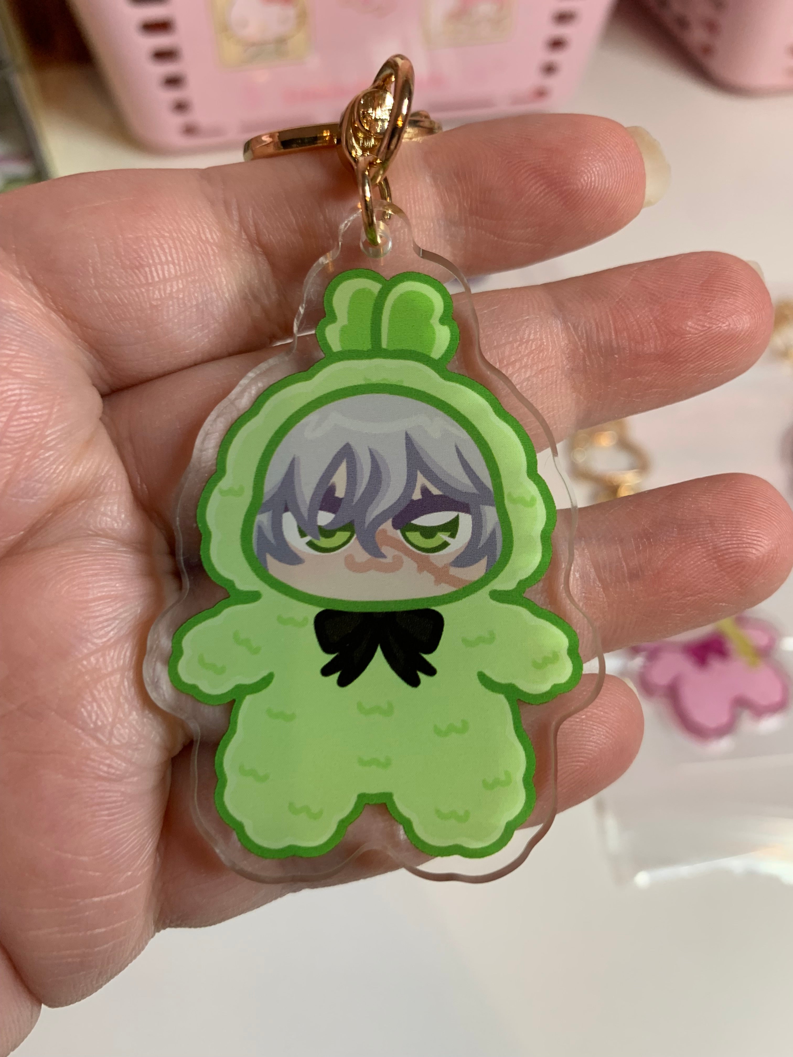 Black Butler Acrylic Keychains
