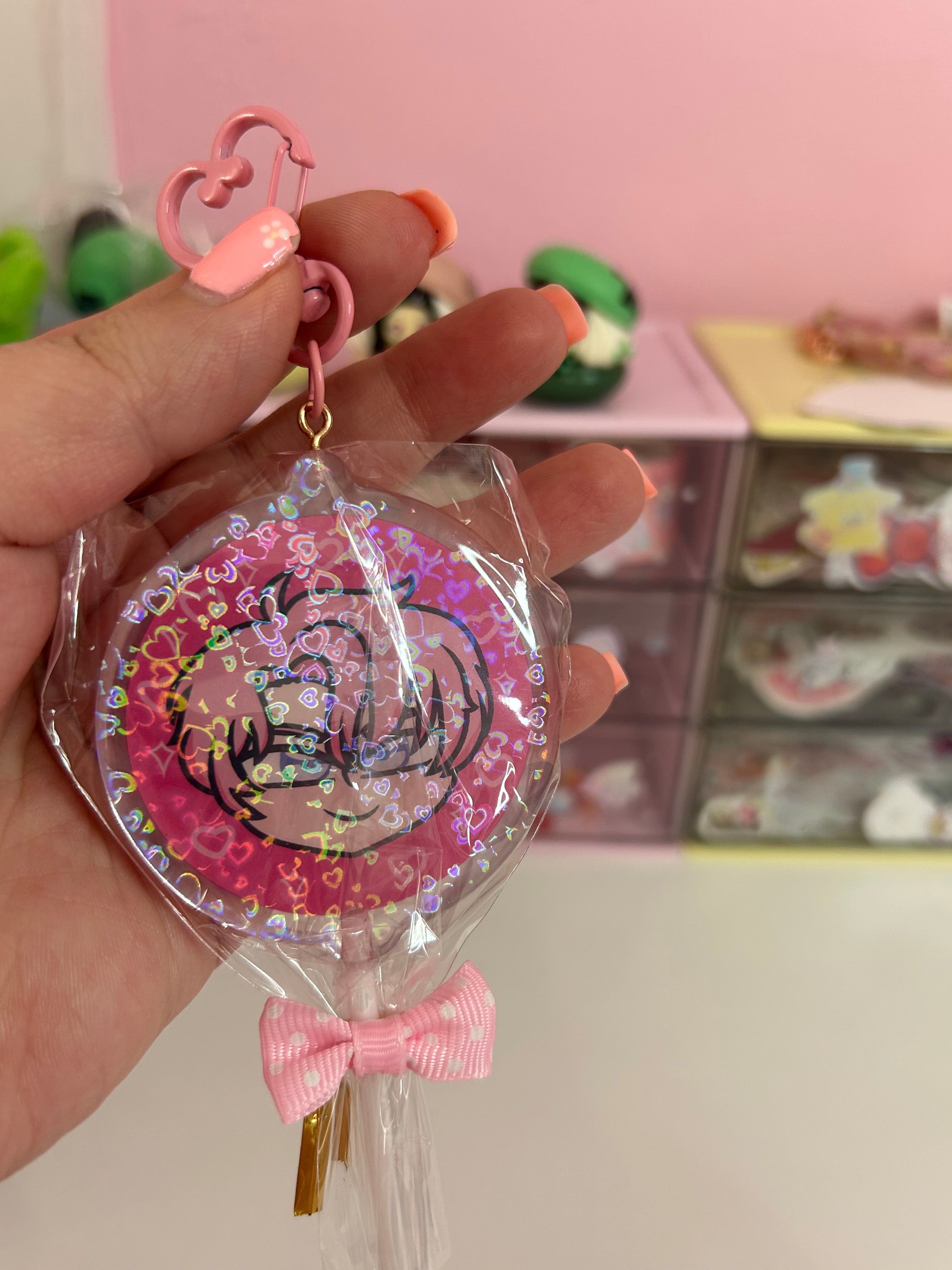 Idol Lolipop Keychain