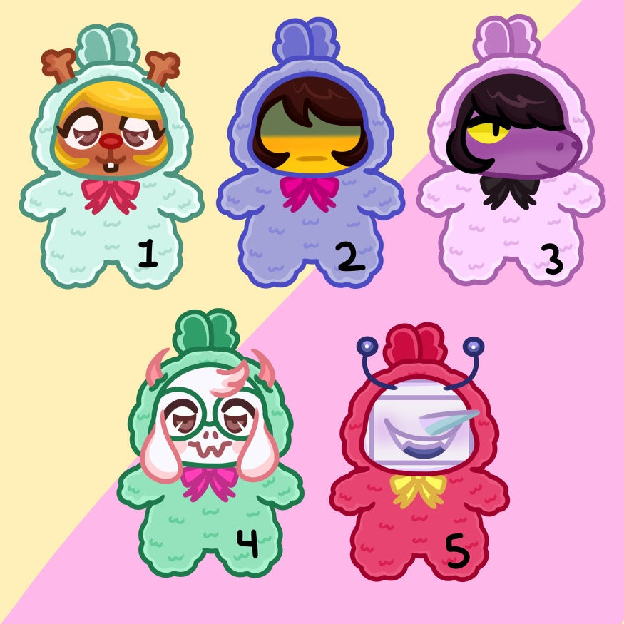 PRE-ORDER Deltarune Acrylic Keychains
