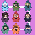 JJK Acrylic Keychains