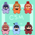 CS Acrylic Keychain