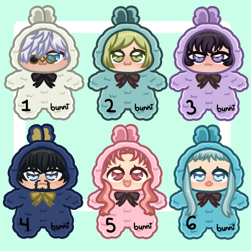 WHA Acrylic Keychains