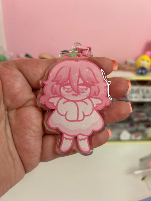 Angel Acrylic Keychain
