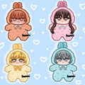 Fruit Anime Acrylic Keychains