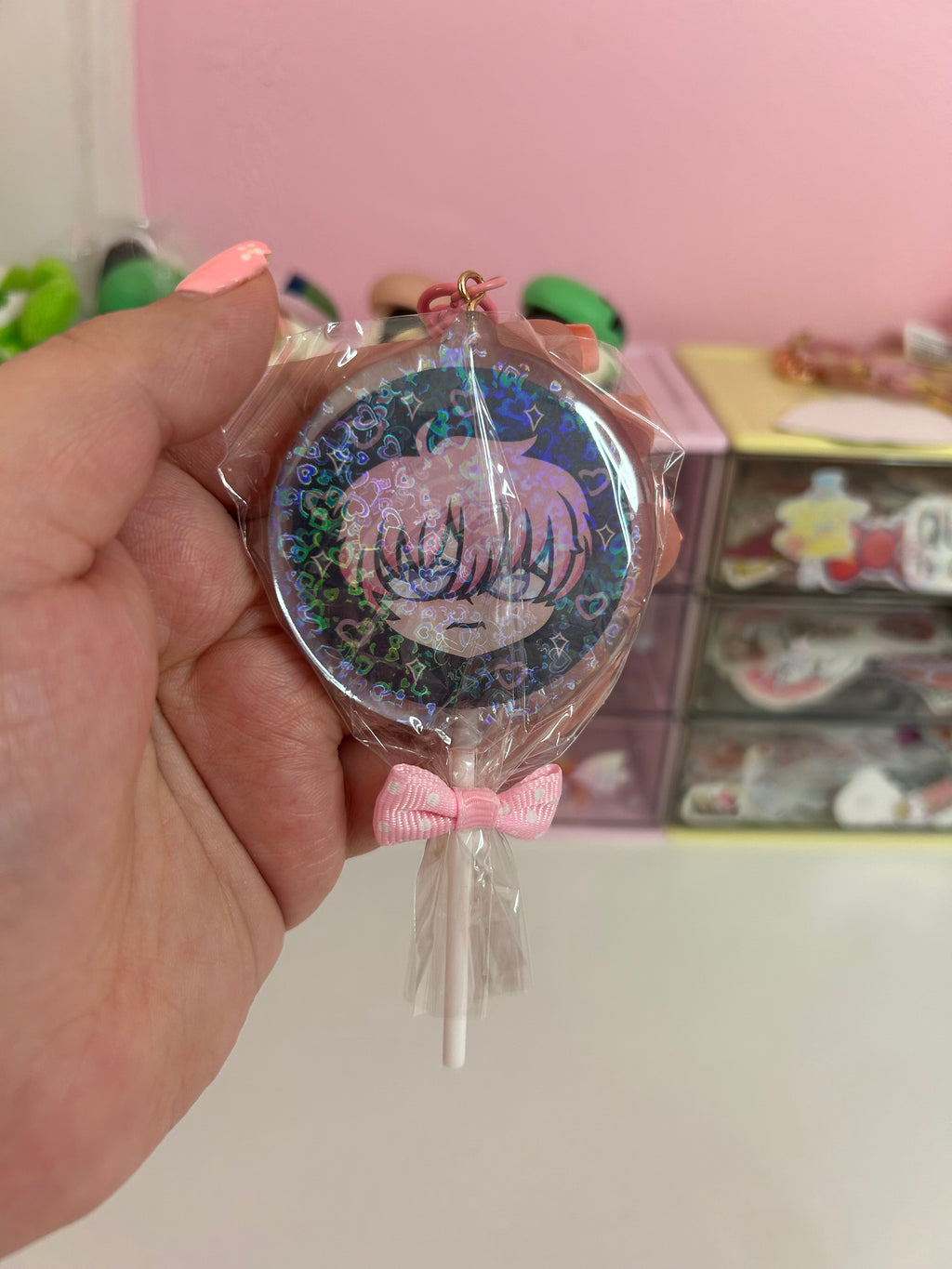 Idol Lolipop Keychain