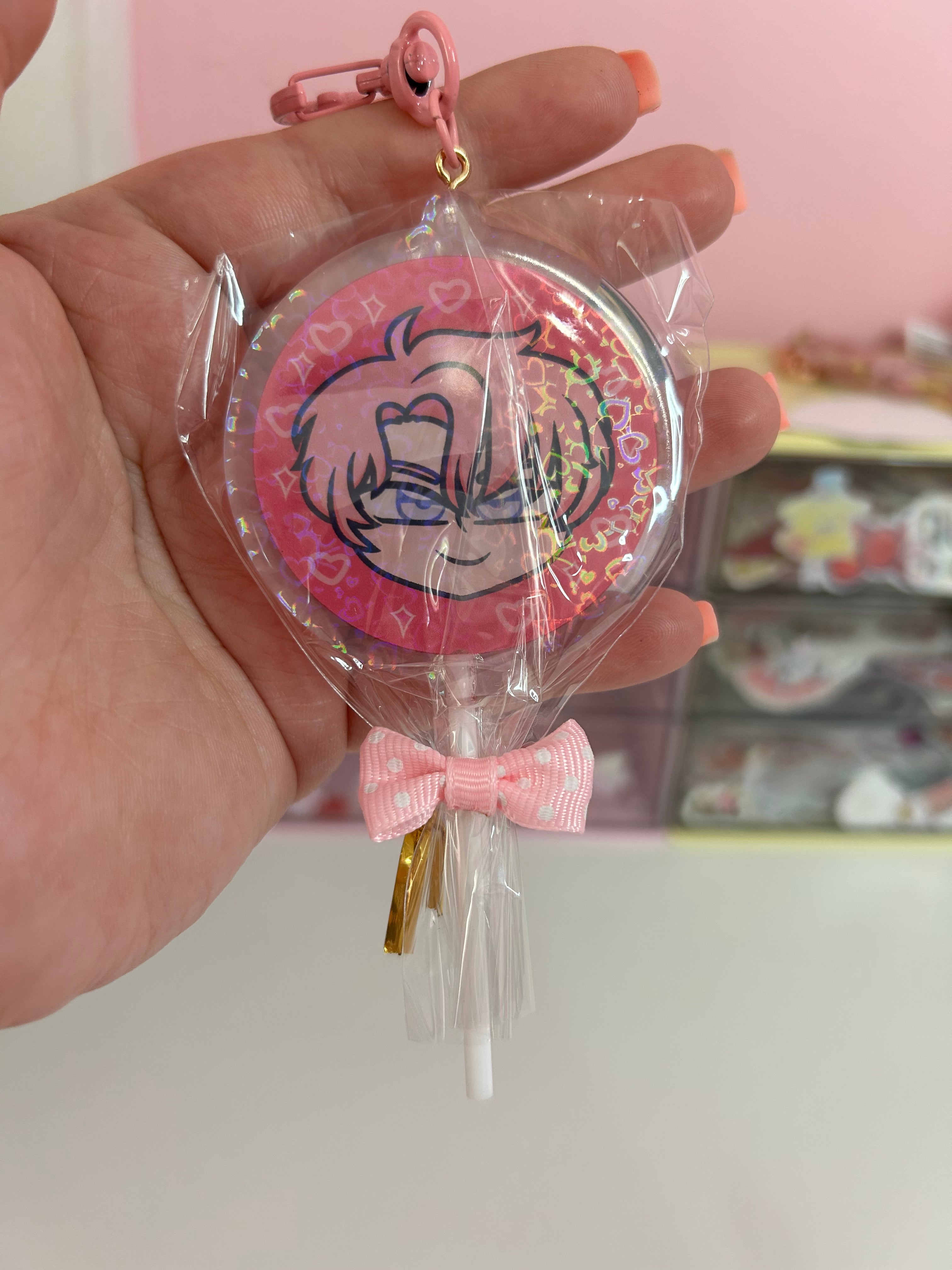 Idol Lolipop Keychain