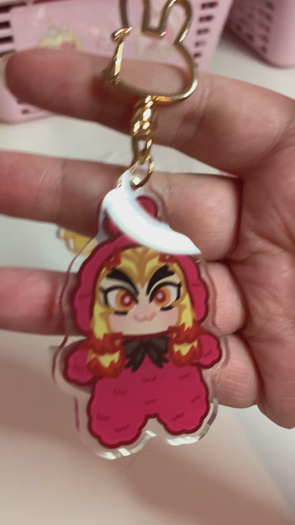 Pre-Order Hosting Anime Acrylic Keychains