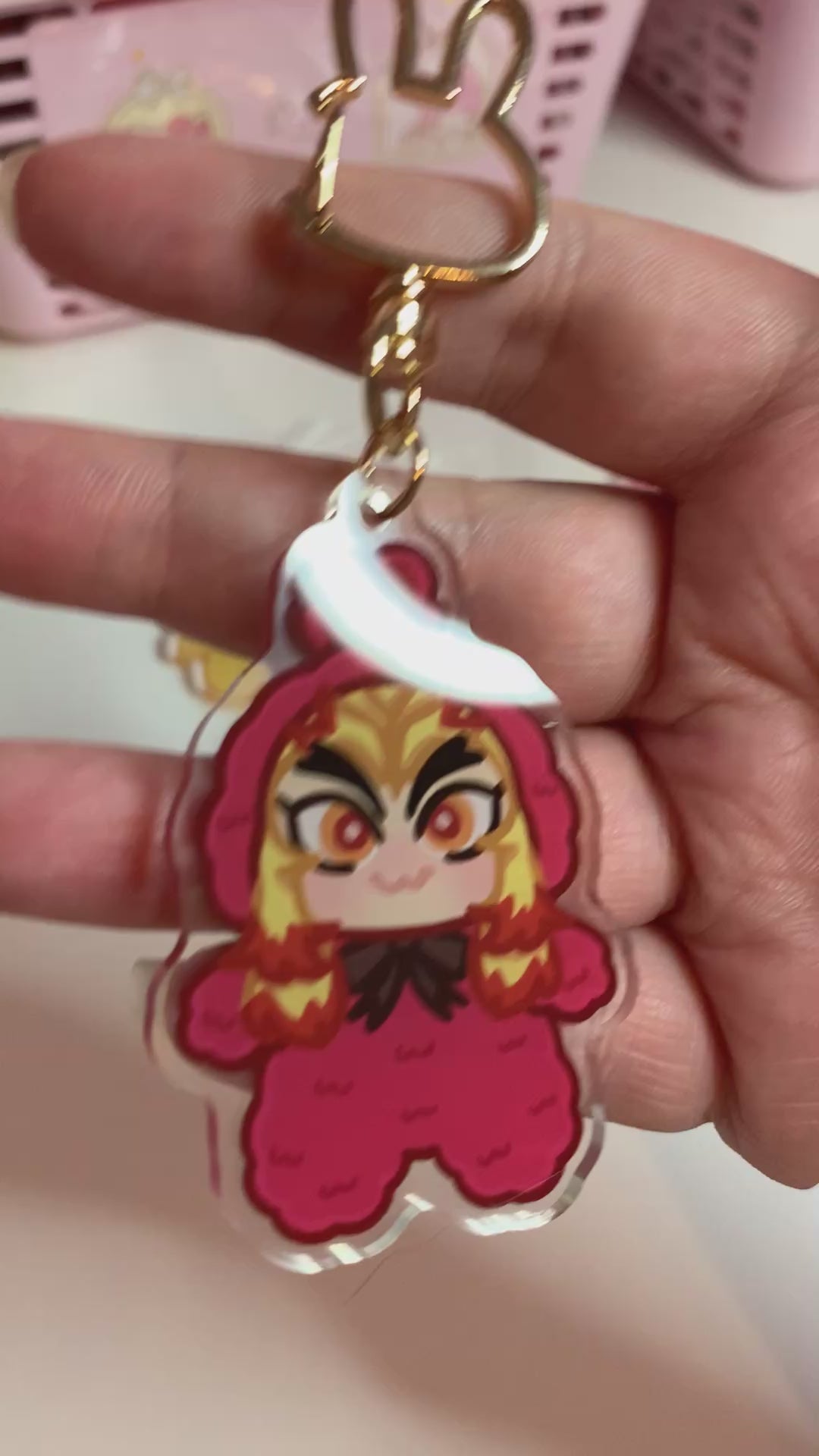 Pre-Order Hosting Anime Acrylic Keychains