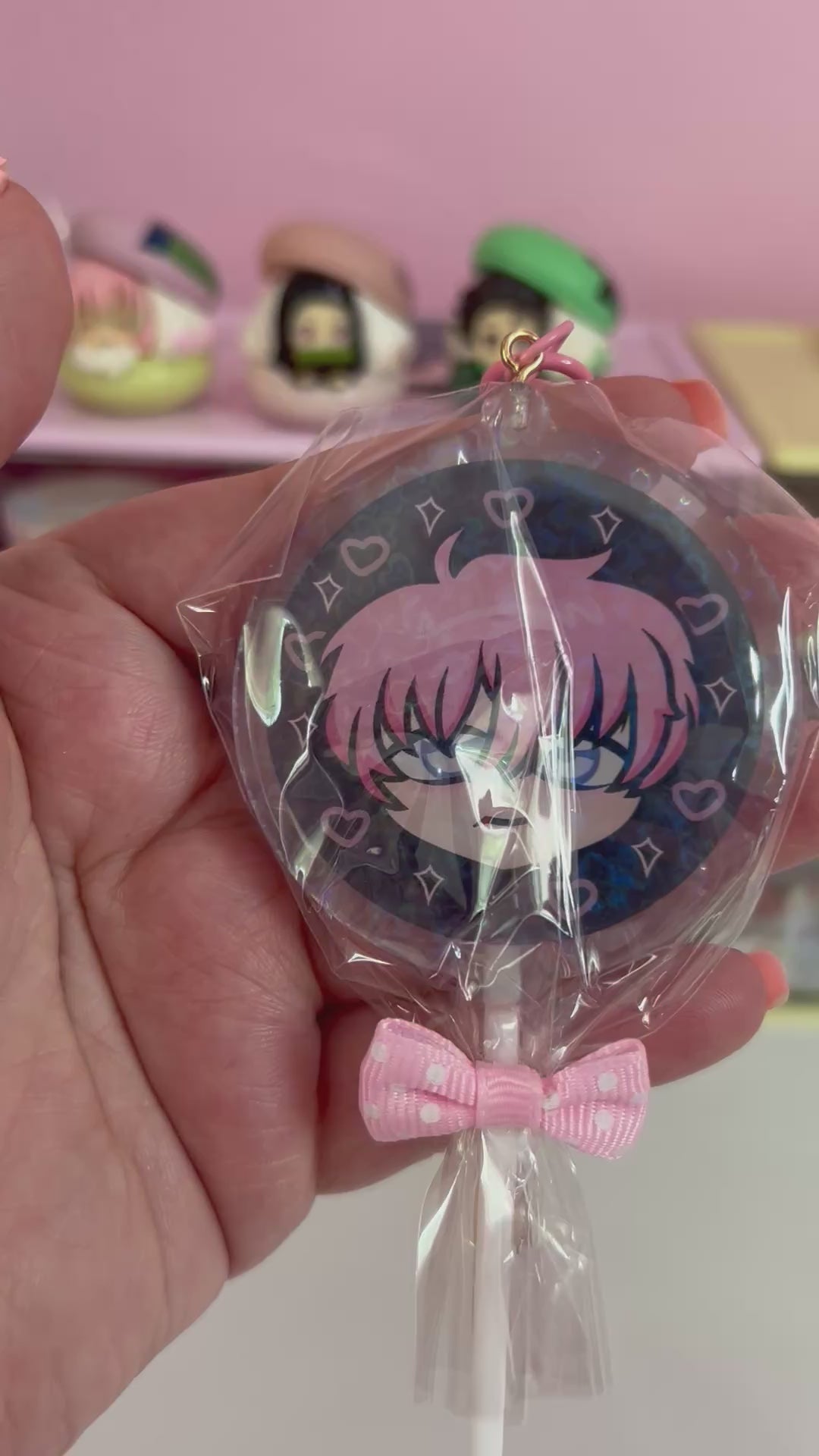 Idol Lolipop Keychain