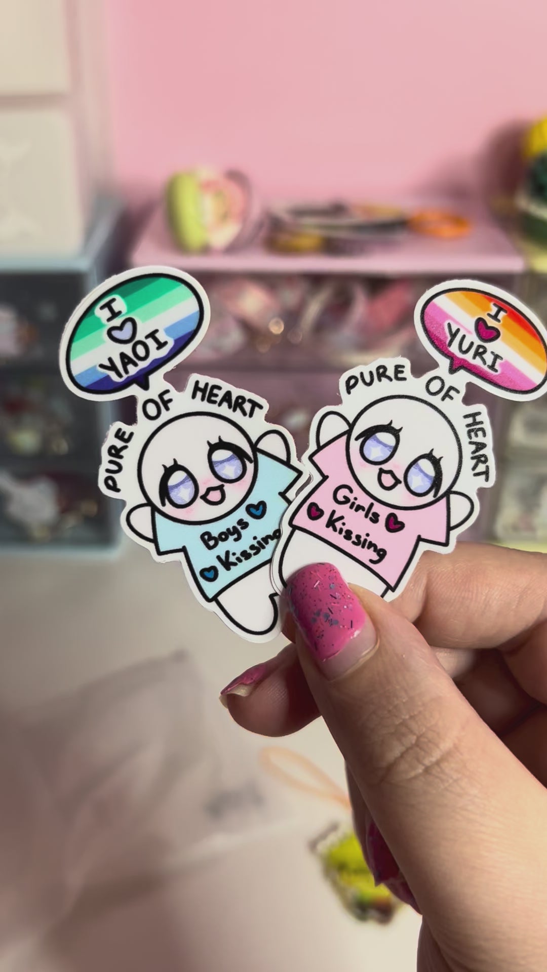 Yaoi and Yuri stickers