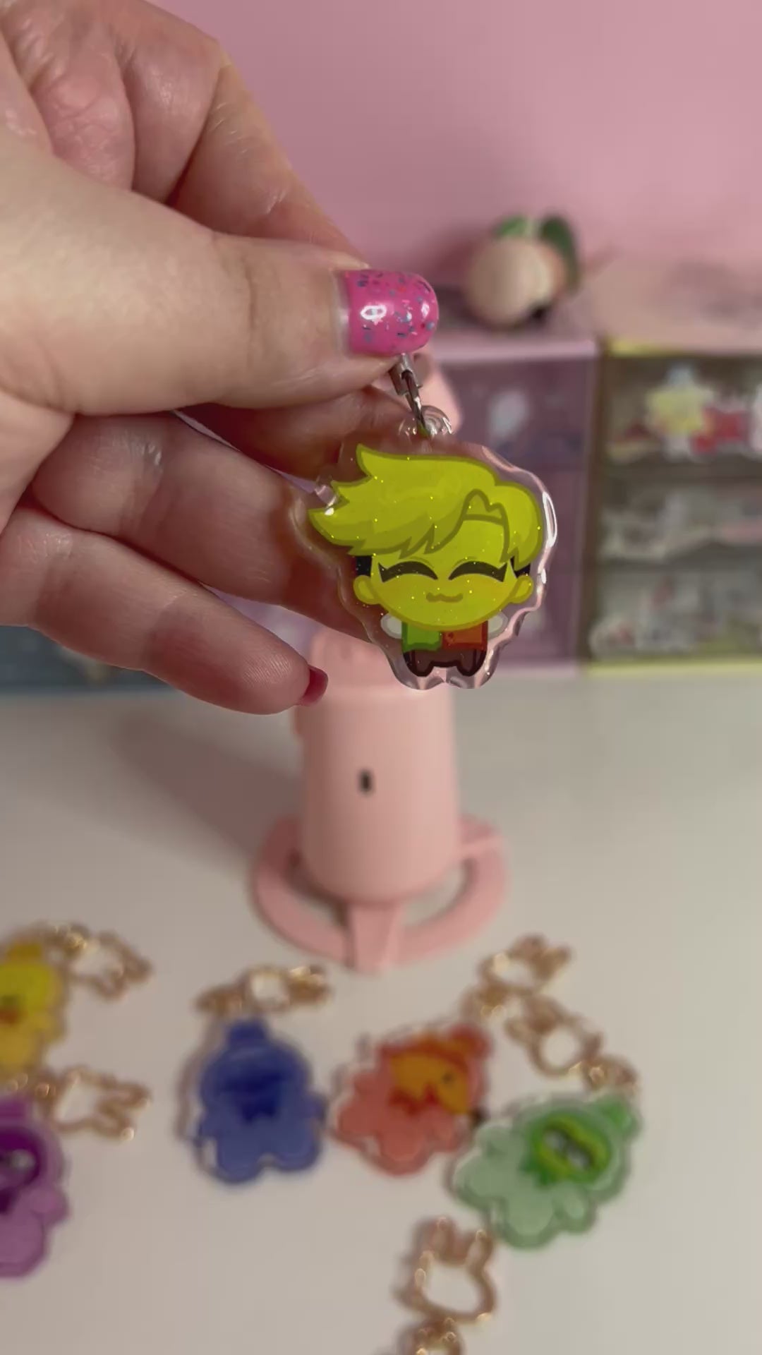 Flowery Phone Charm